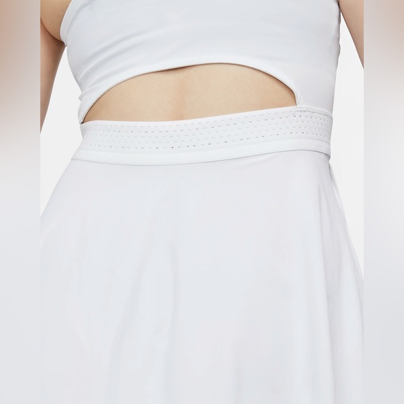 NIKE Tennis Dress White - Picture 4 of 8